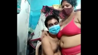 Home sex video of big boobs horny aunty
